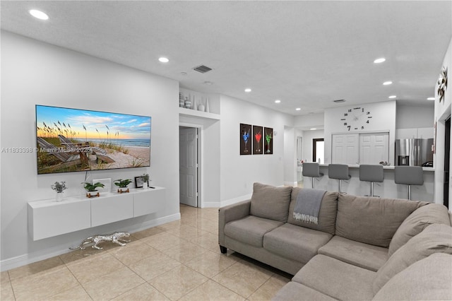 5400 NW 184th St, Miami Gardens, FL 33055 - living area with recessed lighting and light tile patterned floors