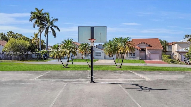 5400 NW 184th St, Miami Gardens, FL 33055 - view of sport court with a yard