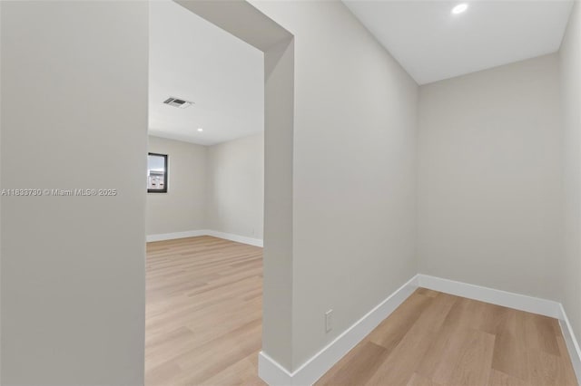1340 SW 27th Pl, Boynton Beach, FL 33426 - hall with light wood finished floors and recessed lighting