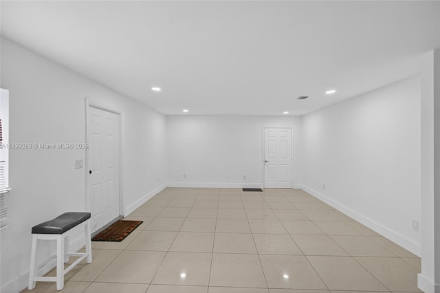 8224 NW 1st Pl, Miami, FL 33150 - unfurnished room with recessed lighting and light tile patterned floors