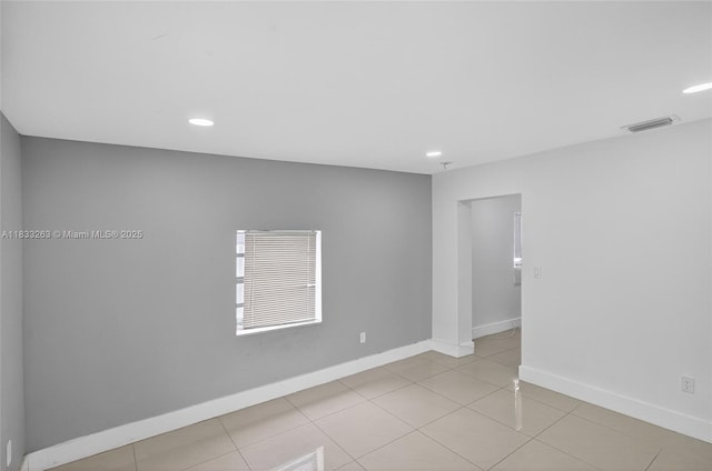 8224 NW 1st Pl, Miami, FL 33150 - unfurnished room with recessed lighting and tile patterned floors