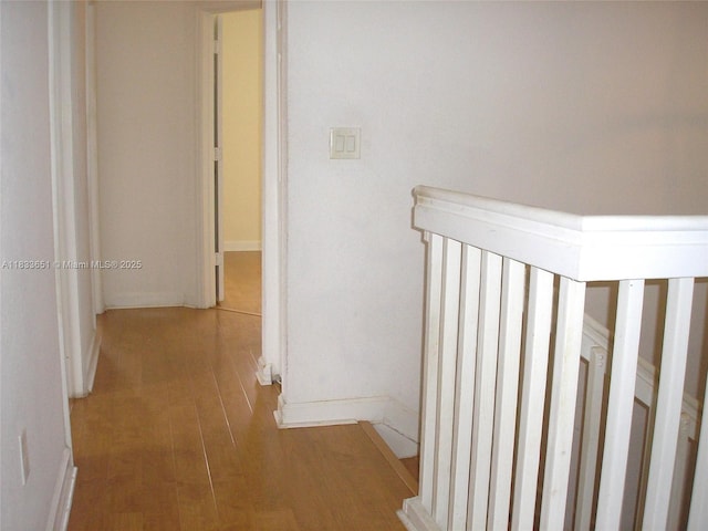 12846 SW 135th St, Miami, FL 33186 - hallway featuring wood finished floors and baseboards