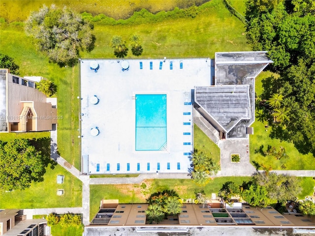 8895 Fontainebleau Blvd Unit 301, Miami, FL 33172 - aerial view of a pool