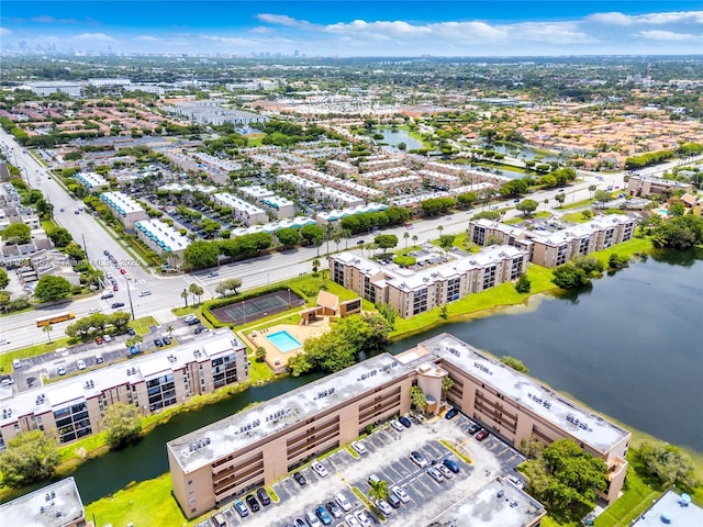 8895 Fontainebleau Blvd Unit 301, Miami, FL 33172 - drone / aerial view of a nearby body of water