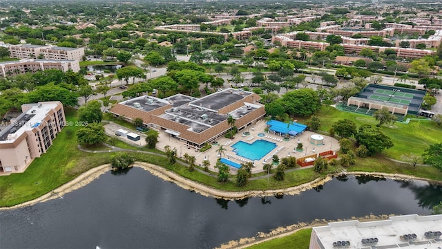 10304 Sunrise Lakes Blvd Unit 209, Sunrise, FL 33322 - drone / aerial view of a nearby body of water