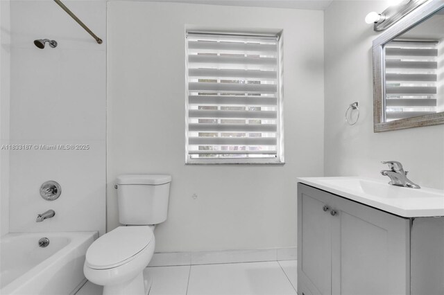 6514 SW 128th Pl Unit 6514, Miami, FL 33183 - full bath with vanity, shower / tub combination, and tile patterned flooring