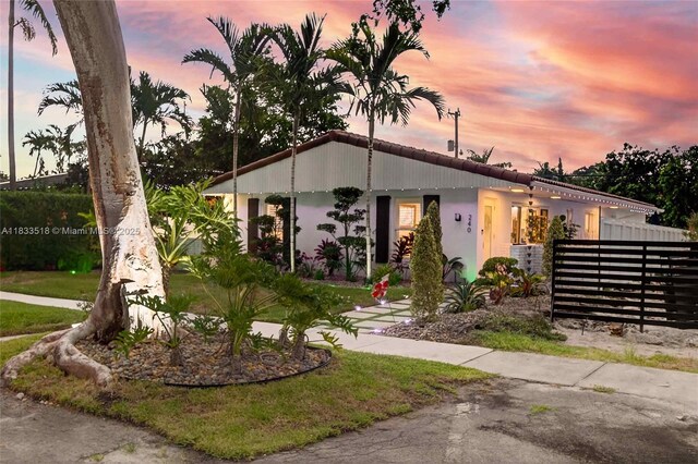 240 NE 97th St, Miami Shores, FL 33138 - view of front facade with stucco siding