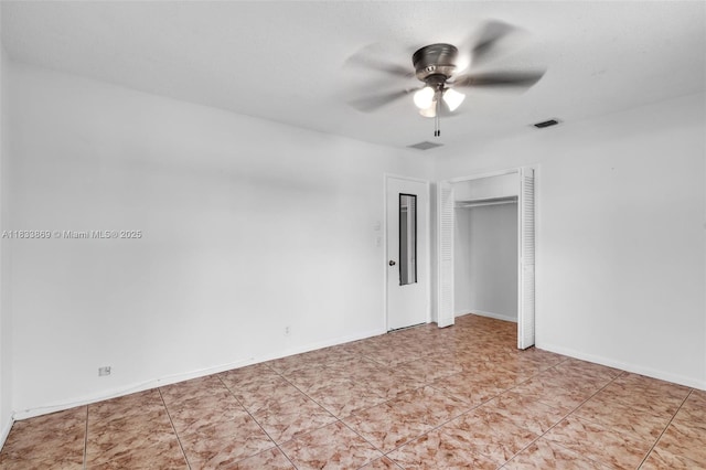 2727 Hypoluxo Rd, Boynton Beach, FL 33462 - spare room with a ceiling fan