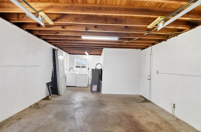 4061 Nova Ln, Lake Worth, FL 33462 - below grade area with separate washer and dryer and water heater