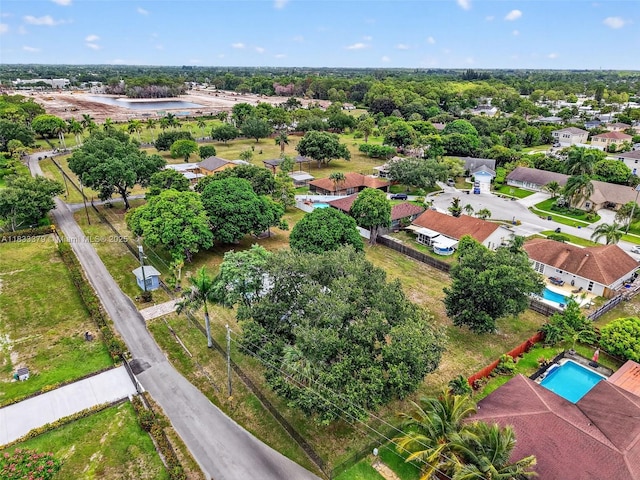 4061 Nova Ln, Lake Worth, FL 33462 - aerial view of residential area with a pool and a nearby body of water