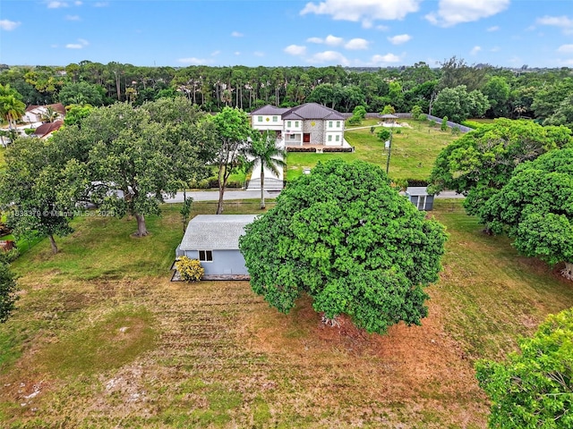 4061 Nova Ln, Lake Worth, FL 33462 - view from above of property with a forest