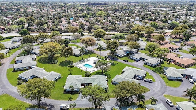 841 Meadowlark Ln, Delray Beach, FL 33445 - aerial view of property's location featuring nearby suburban area