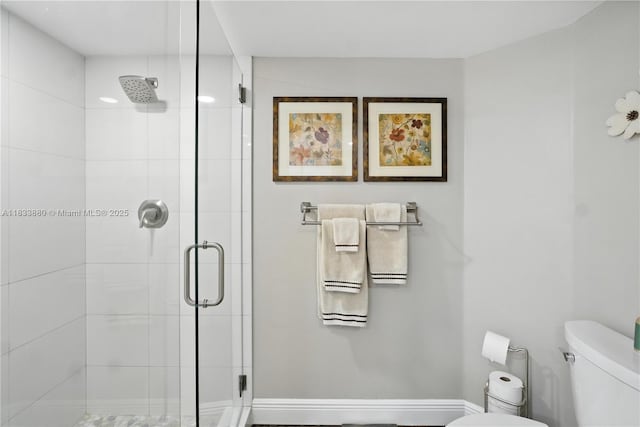 1651 SW 127th Ave Unit 301A, Pembroke Pines, FL 33027 - bathroom featuring toilet and a stall shower