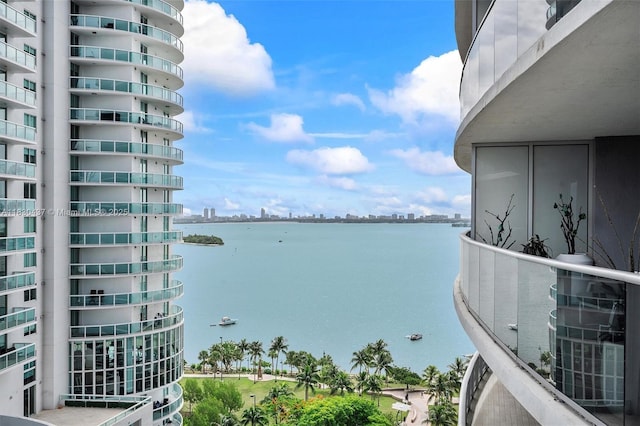 488 NE 18th St Unit 1503, Miami, FL 33132 - water view with nearby urban area