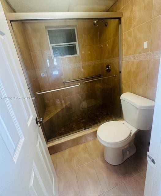 3181 SW 13th St Unit 307, Miami, FL 33145 - full bathroom with tile patterned floors and a stall shower