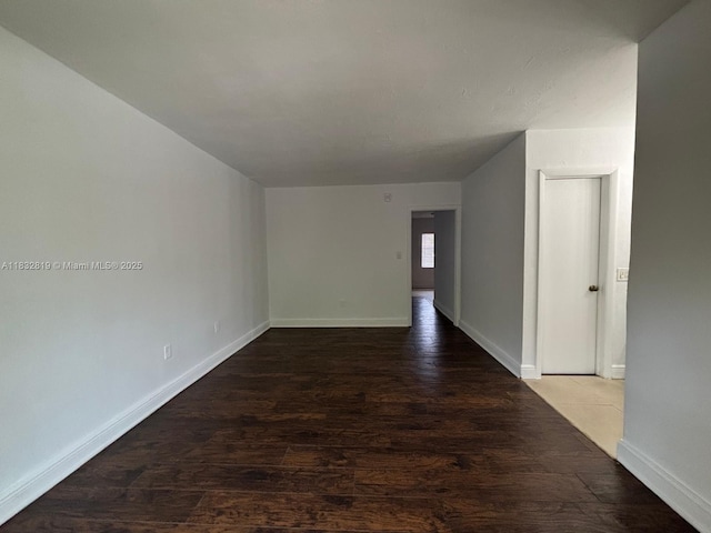 1860 Venice Park Dr Unit 110, North Miami, FL 33181 - empty room featuring wood finished floors and baseboards