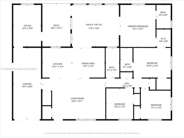 9360 SW 185th St, Cutler Bay, FL 33157 - view of floor plan / room layout