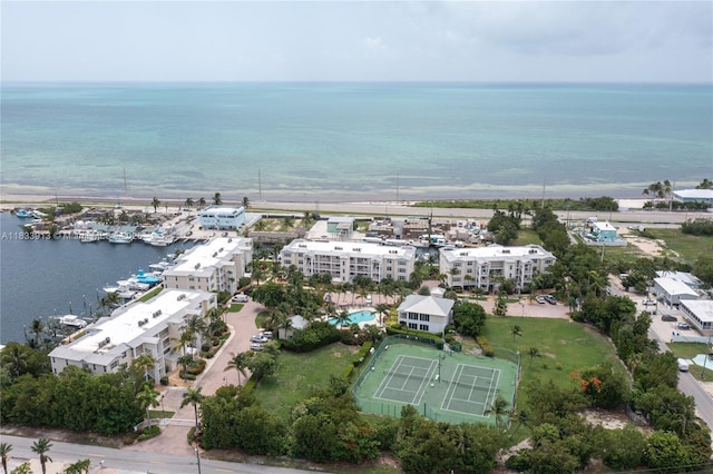 101 Gulfview Dr Unit 202, Key Colony, FL 33036 - aerial overview of property's location featuring a nearby body of water