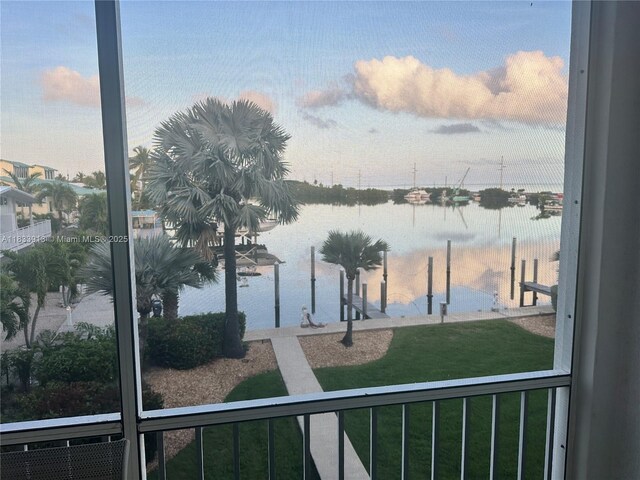 101 Gulfview Dr Unit 202, Key Colony, FL 33036 - water view
