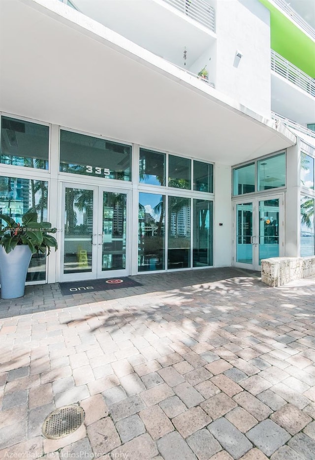325 S Biscayne Blvd Unit 3918, Miami, FL 33131 - doorway to property with french doors