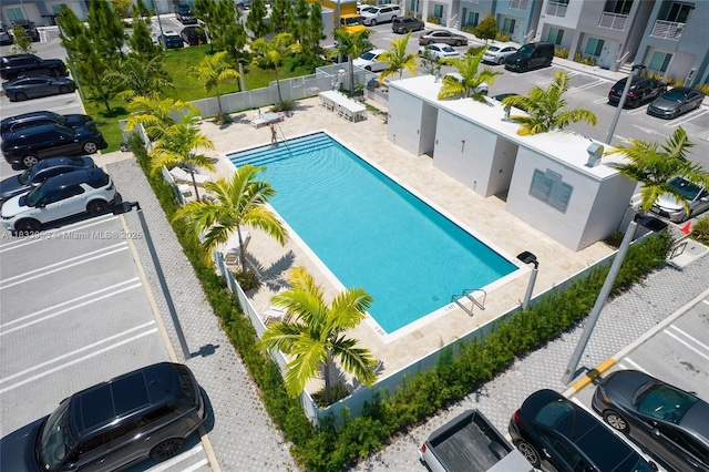 19380 NE 26th Ave Unit 304, Miami, FL 33180 - community pool with a patio area