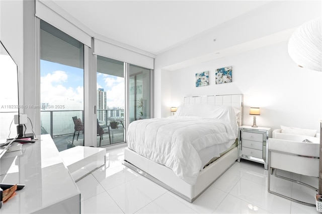 851 NE 1st Ave Unit 1410, Miami, FL 33132 - bedroom with access to exterior