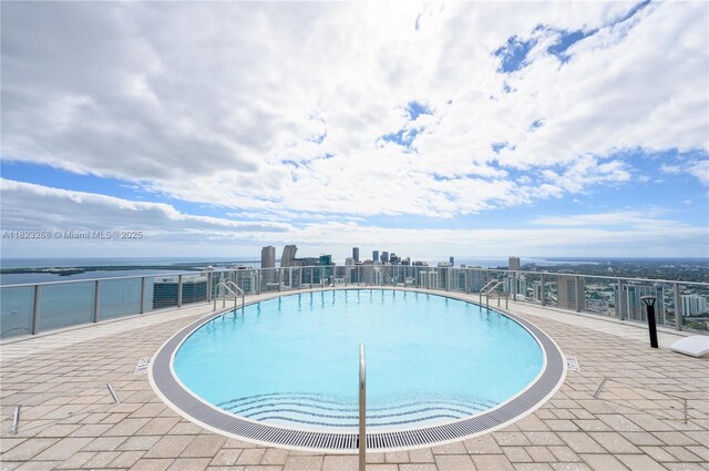 851 NE 1st Ave Unit 1410, Miami, FL 33132 - community pool with a water view