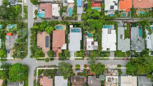 436 NE 10th Ave, Fort Lauderdale, FL 33301 - aerial view of property's location with nearby suburban area