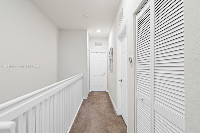 10468 W 33rd Ln, Hialeah, FL 33018 - hall featuring carpet flooring and recessed lighting