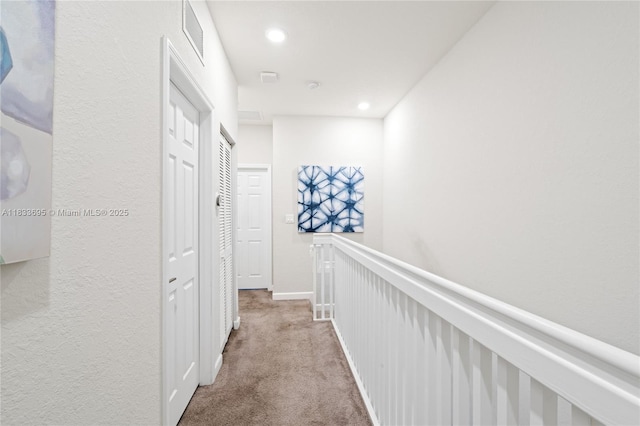 10468 W 33rd Ln, Hialeah, FL 33018 - corridor with carpet and recessed lighting