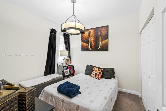 10468 W 33rd Ln, Hialeah, FL 33018 - carpeted bedroom featuring baseboards