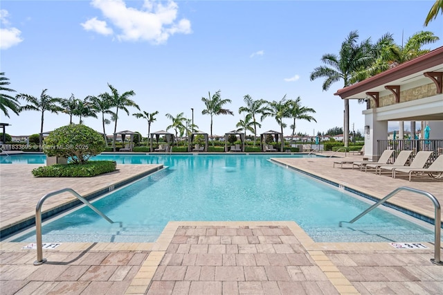 10468 W 33rd Ln, Hialeah, FL 33018 - community pool featuring a patio