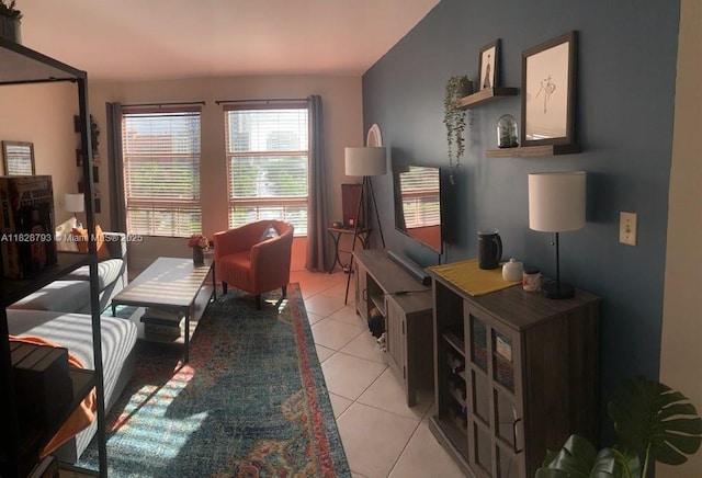 2351 Douglas Rd Unit 505, Miami, FL 33145 - living room with light tile patterned floors