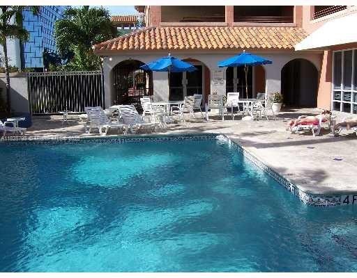 2351 Douglas Rd Unit 505, Miami, FL 33145 - community pool with a patio area