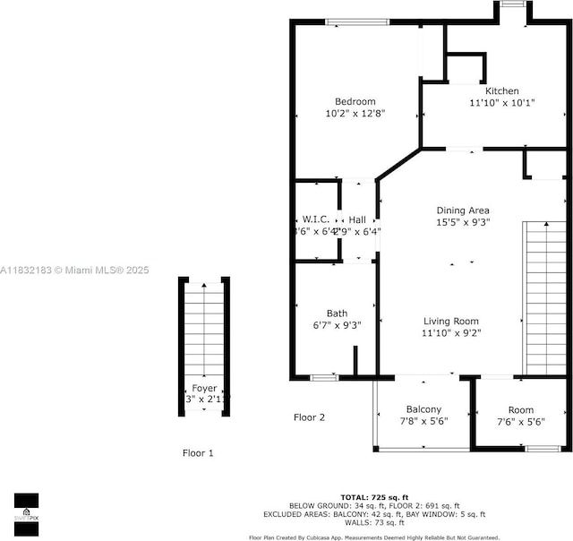 303 Gardens Dr Unit 203, Pompano Beach, FL 33069 - view of home floor plan