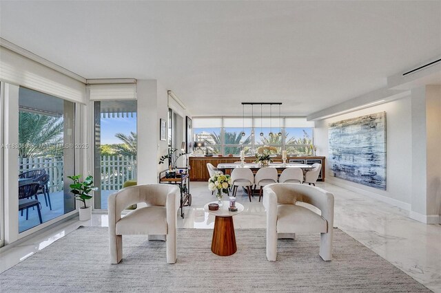 2 Grove Isle Dr Unit B410, Miami, FL 33133 - sunroom featuring plenty of natural light