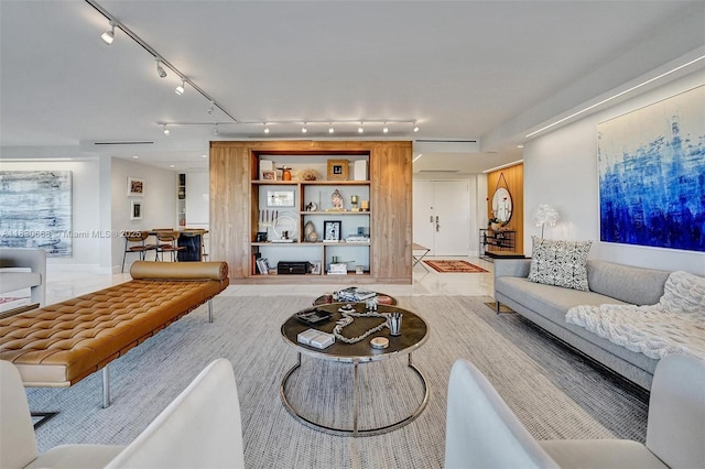 2 Grove Isle Dr Unit B410, Miami, FL 33133 - living room featuring track lighting