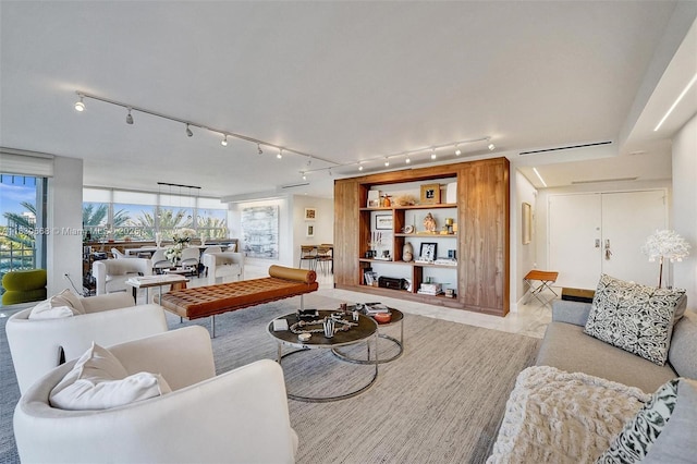 2 Grove Isle Dr Unit B410, Miami, FL 33133 - living area with rail lighting
