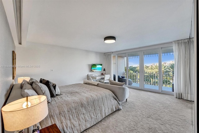 2 Grove Isle Dr Unit B410, Miami, FL 33133 - carpeted bedroom featuring access to exterior