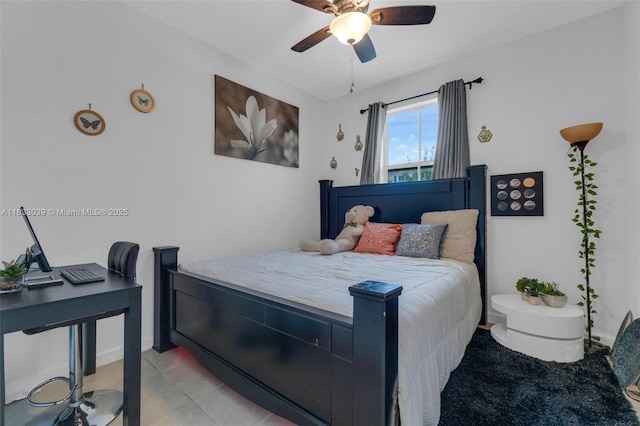 2409 NW 131st Cir, Miami, FL 33167 - bedroom with ceiling fan