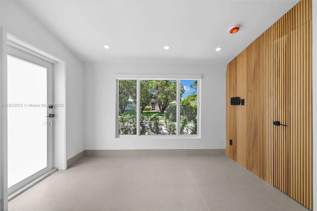 1003 NE 115th St, Biscayne Park, FL 33161 - spare room with recessed lighting