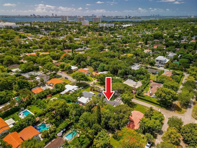 1003 NE 115th St, Biscayne Park, FL 33161 - view of property location featuring a large body of water and a pool area
