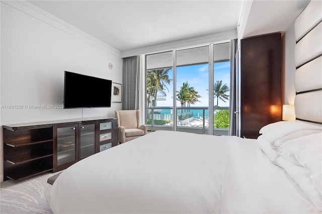 4391 Collins Ave Unit 623, Miami Beach, FL 33140 - bedroom featuring access to outside