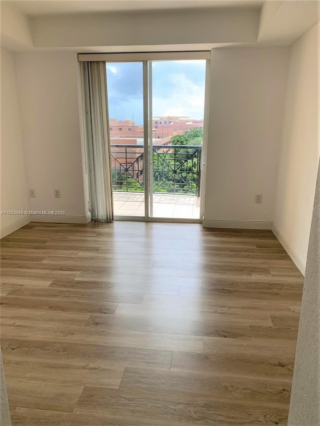 9021 SW 94th St Unit 606, Miami, FL 33176 - spare room with wood finished floors