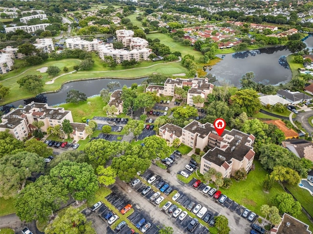 9460 Live Oak Pl Unit 407, Davie, FL 33324 - bird's eye view of a large body of water and a golf course