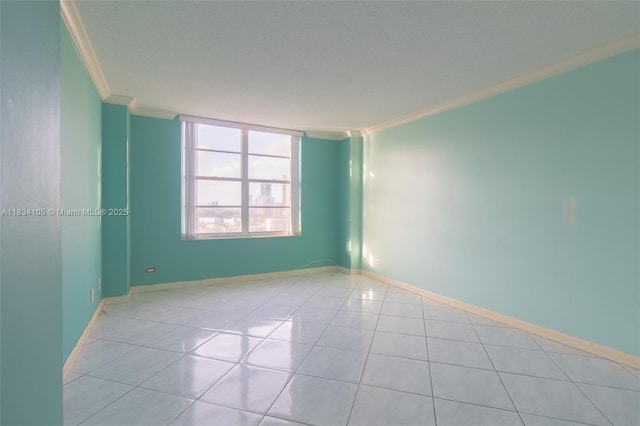 230 174th St Unit 2207, Sunny Isles Beach, FL 33160 - unfurnished room featuring ornamental molding and light tile patterned floors