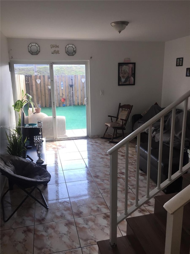 16700 NW 55th Ave Unit 12, Miami Gardens, FL 33055 - entrance foyer featuring stairway