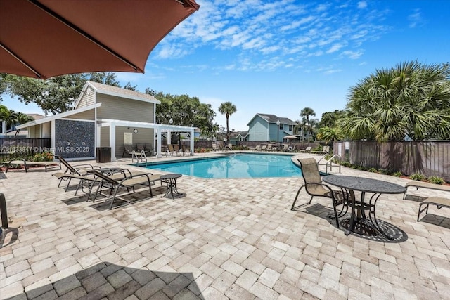 5366 214th Ct S, Boca Raton, FL 33486 - community pool with a patio