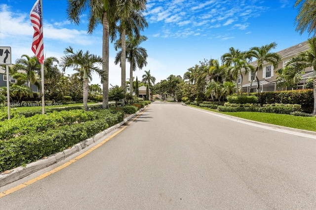 5366 214th Ct S, Boca Raton, FL 33486 - view of asphalt road with curbs and a residential view