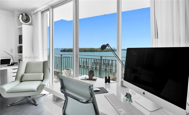 770 NE 69th St Unit 4I, Miami, FL 33138 - sunroom featuring healthy amount of natural light